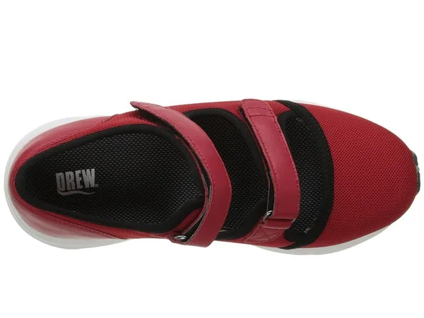 Drew Solo - Women's - Therapeutic Athletic Shoe Red - 6 Wide