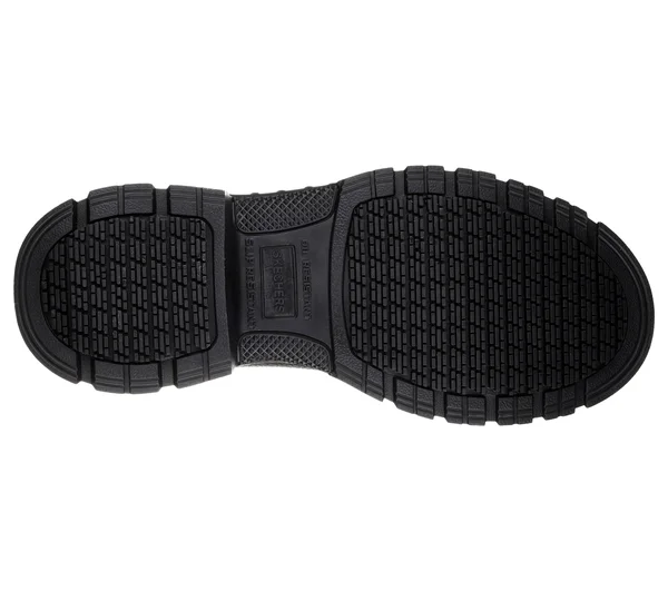 Skechers Men's Work Vinten Wibaux Comp Toe Waterproof Boot, Black