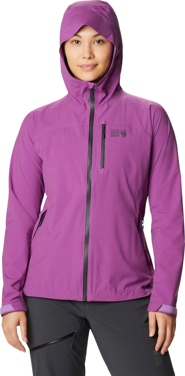 Mountain Hardwear Women's Stretch Ozonic Jacket - Medium - Acai