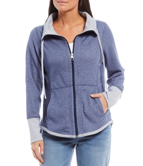 Tommy Bahama Sun Fade Flipside Reversible Full Zip Knit Jacket - Xs