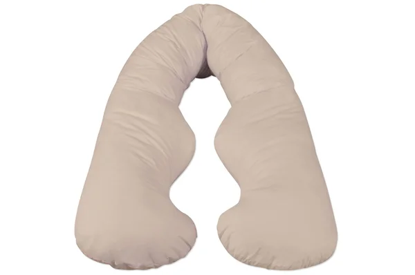 Leachco Back &n Belly Bliss Flexible Contoured Body Pillow - Beige