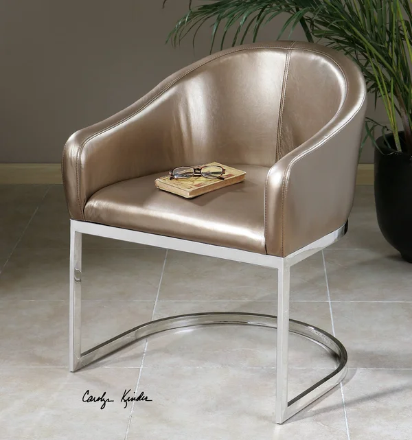 Uttermost 23148 Marah Modern Accent Chair