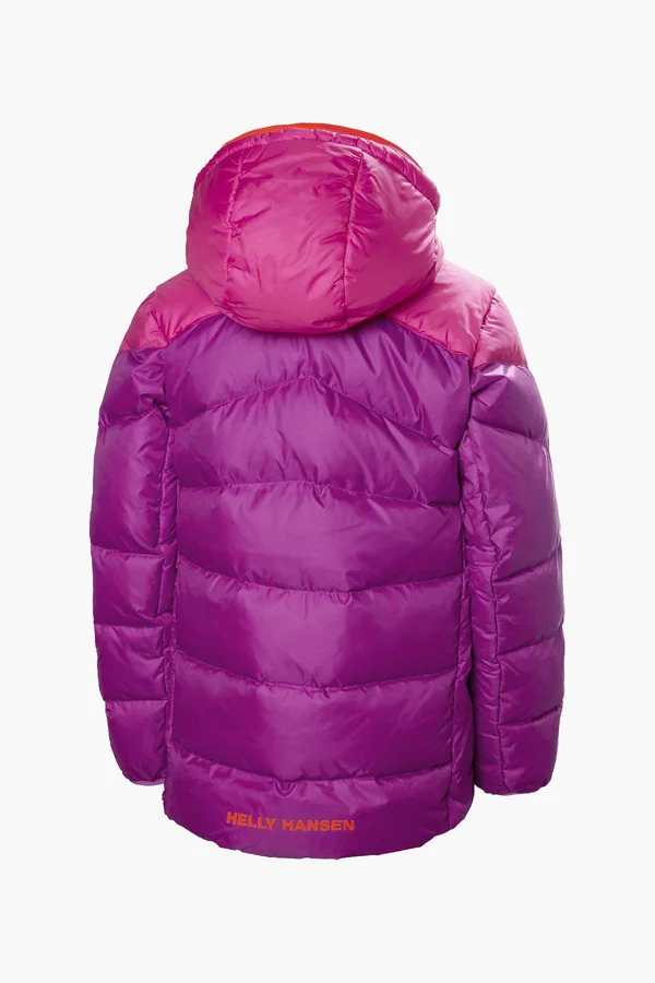 Helly Hansen Juniors& Isfjord Down Mix Jacket - 14 - Festival Fuchsia