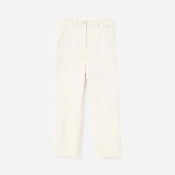 Women's Straight-leg Crop by Everlane in Sandstone, Size 10