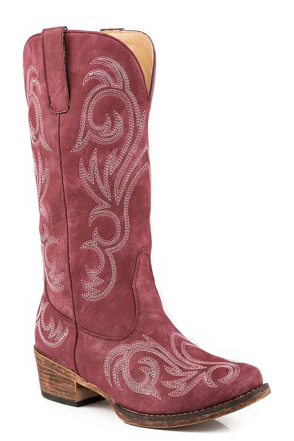 Roper Riley - Red - Ankle Boots