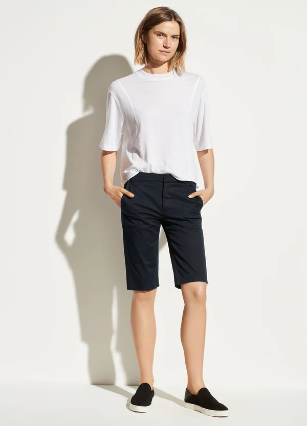 Vince Coin-Pocket Bermuda Shorts Blue
