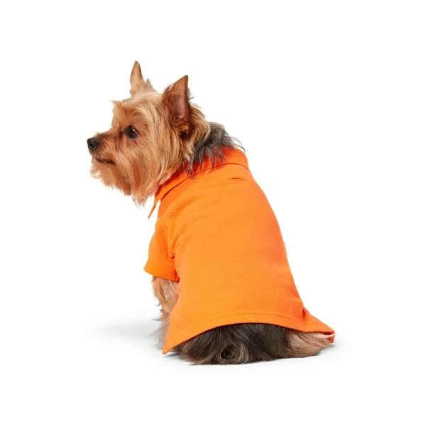 Ralph Lauren Cotton Mesh Dog Polo Shirt - Size S in Resort Orange