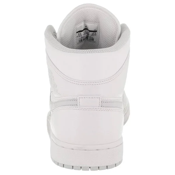 Air Jordan 1 Mid Men's Shoe Size 13 (White)