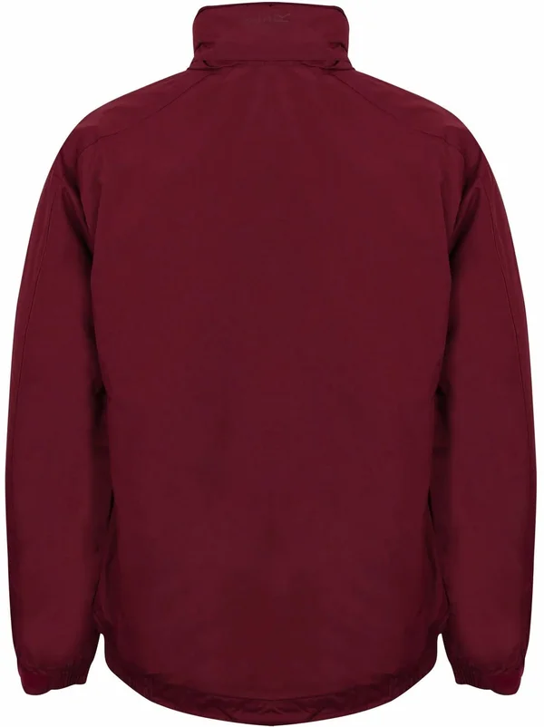 Regatta Mens Dover Fleece Lined Waterproof Jacket TRW297 Red