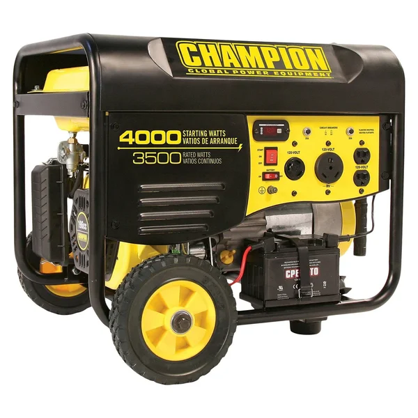 Champion 46565 3500/4000 Watt Remote Start Portable GAS Generator