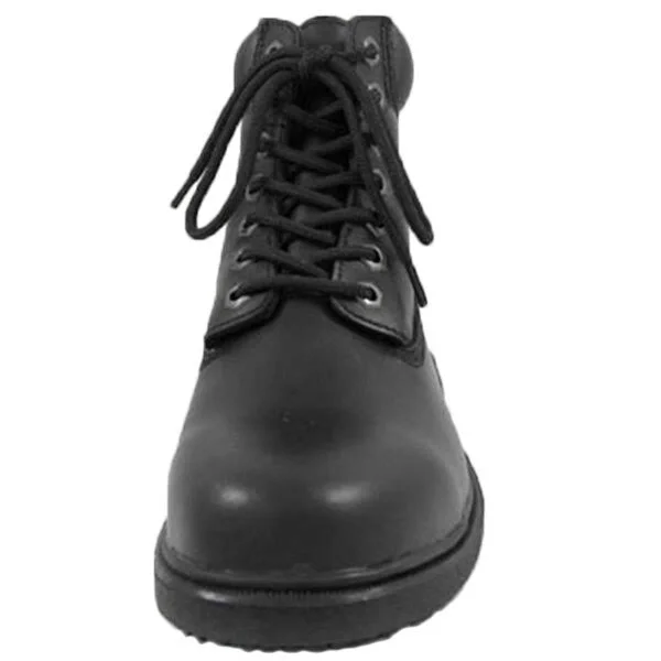 Women's Genuine Grip Footwear Slip-Resistant Waterproof Boot, Size: 5, Black