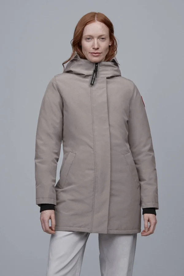 Canada Goose Victoria Parka (Women, Moonstone Grey, S)