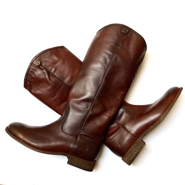 Frye Redwood Extended Leather Melissa Button 2