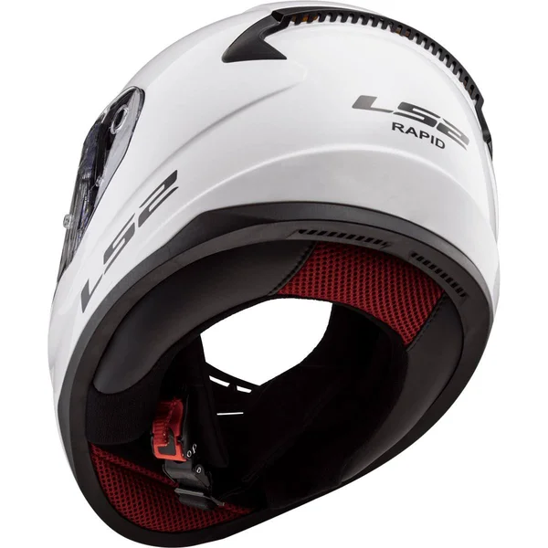 LS2 Rapid Solid Adult Street Helmets Gloss White, 3X-Large