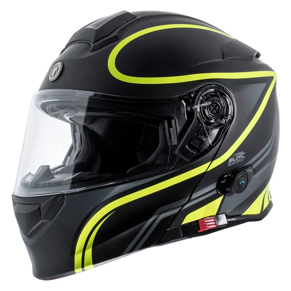 Torc T-28 Vapor Full Face Modular Motorcycle Helmet Vapor Hi-Viz Yellow - S