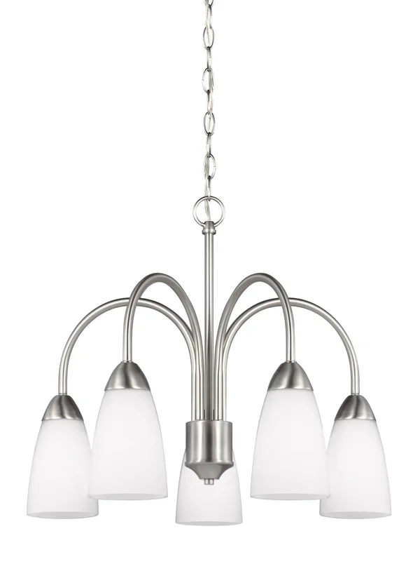Sea Gull Lighting 3220205-710 Seville Five Light Downlight Chandelier - Burnt Sienna