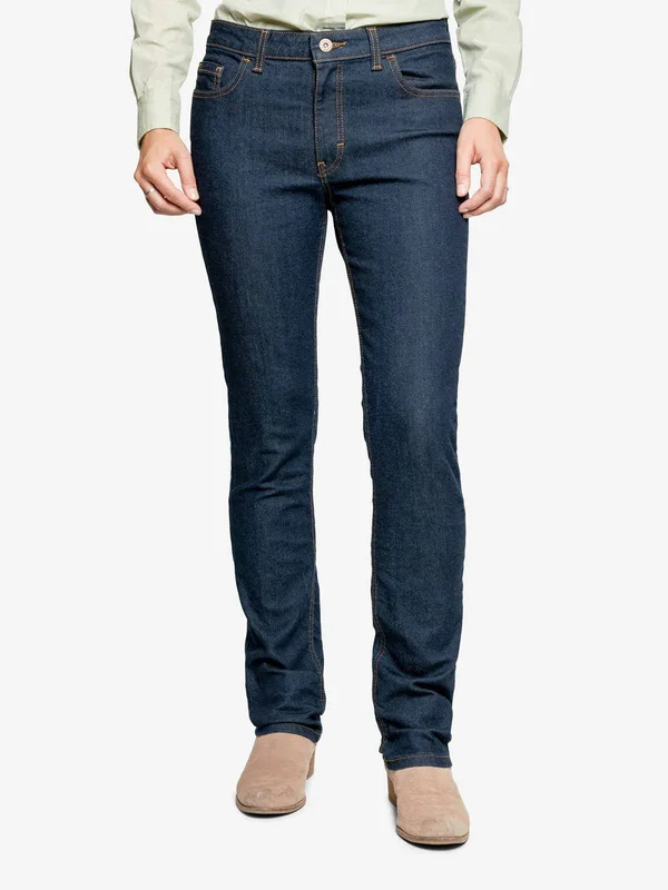 Insect Shield Women's 5-Pocket Flex Jeans, Size 10, Regular, Indigo Blue, Cotton/Polyester/Elastane