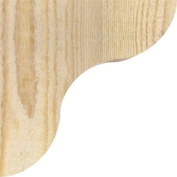 4x22W x 8x22D x 8x22H Carmel Rough Sawn Corbel, Douglas Fir