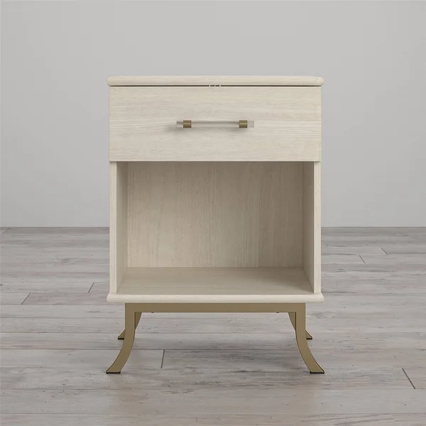 Little Seeds Monarch Hill Clementine Nightstand, White