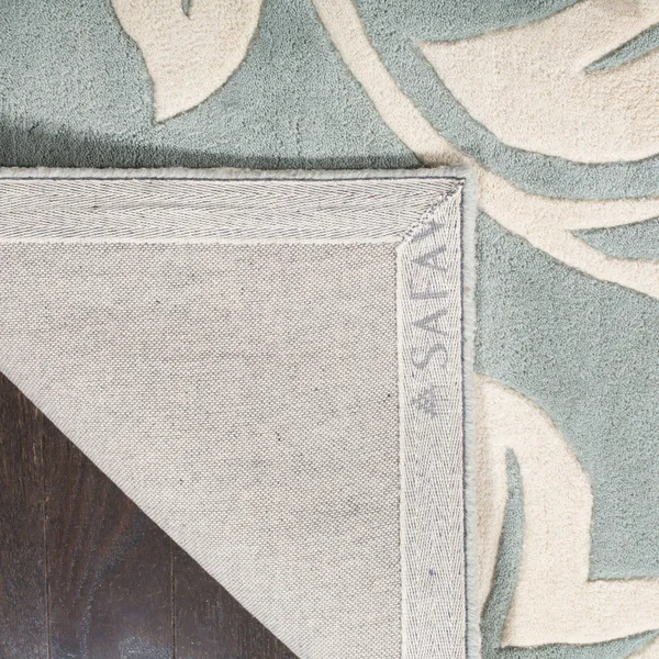 Safavieh Soho Blue/Ivory 6 ft. x 6 ft. Square Area Rug