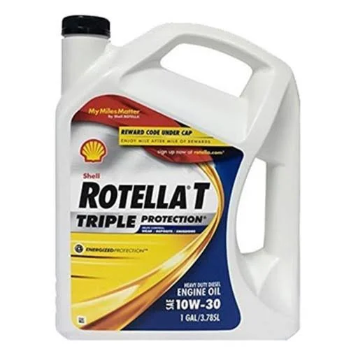 Shell 550019920 Rotellat Gal 10W30 Oil - Pack of 3