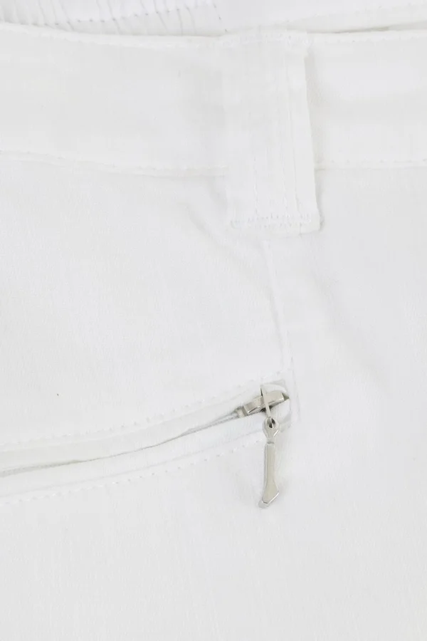 Ulla Popken Women's Plus Size Stretch Capri Pants 653934, Size: 26, White
