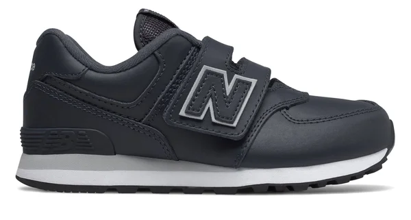 New Balance - Kids - Navy Suede Velcro Trainers 32.5 (UK 13.5) - Boy