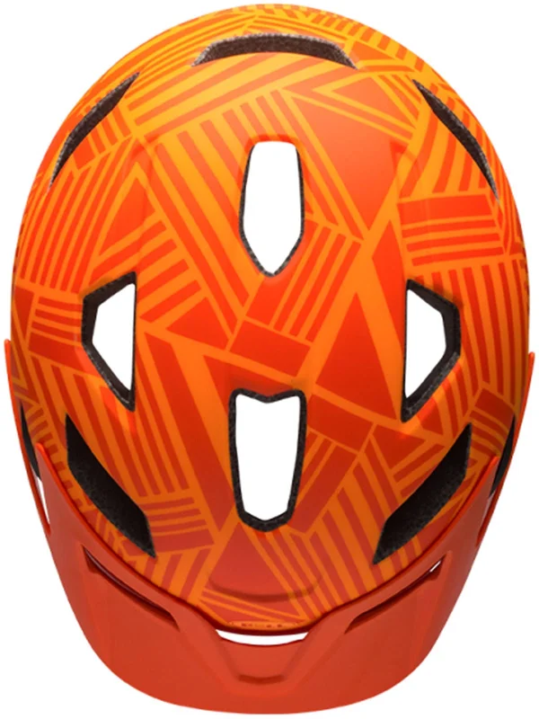 Bell Sidetrack Helmet Matte Orange Kids