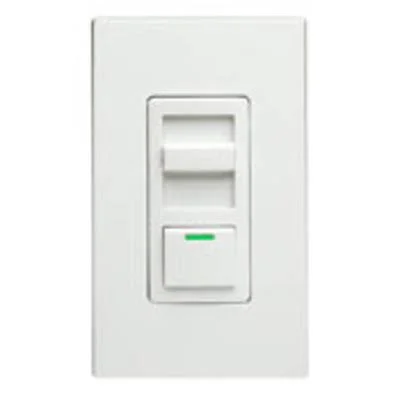 Leviton IPE04-1LZ IllumaTech 400VA 300W Preset Electronic Low-Voltage Slide Dimmer