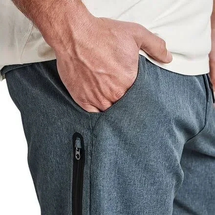 Explorer Hybrid Stretch Shorts 19x22 Navy - 32