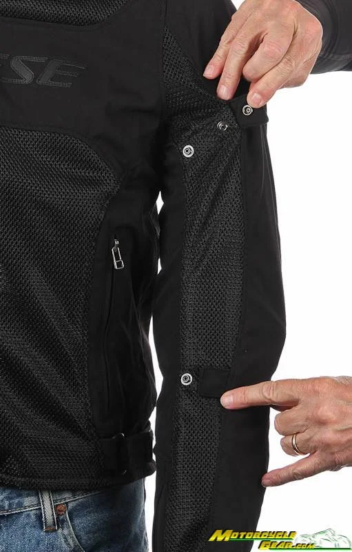 Dainese Air Frame D1 Tex Jacket Black- White -Red 60