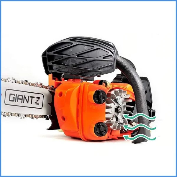 Giantz 25cc Commercial Petrol Chainsaw - Red & Black