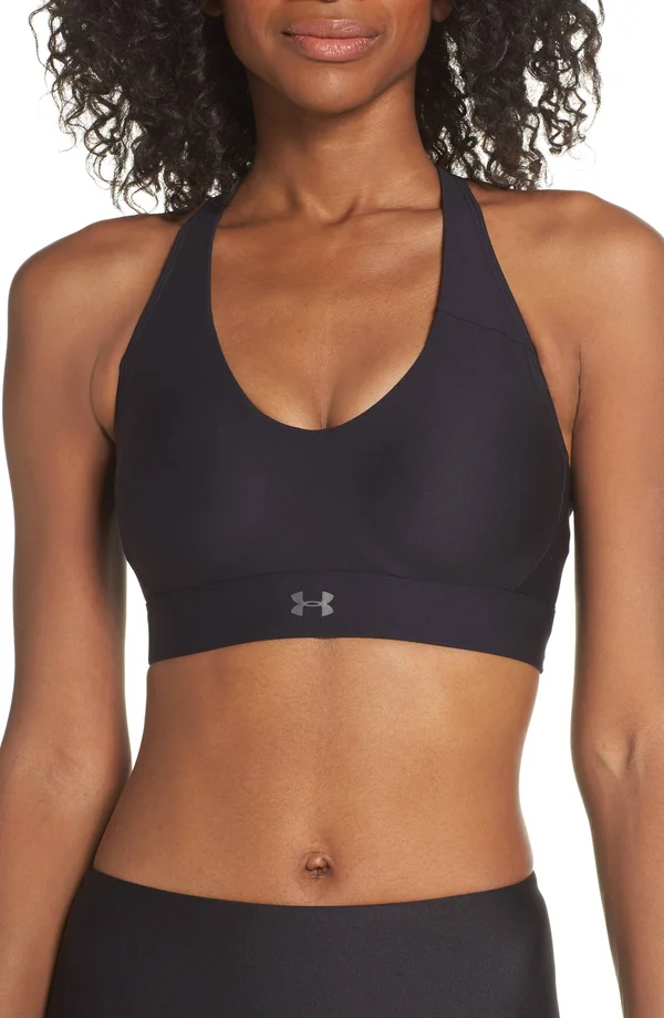Under Armour Balance Mid Sports Bra - Xs - Black