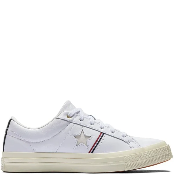 Converse One Star Ox White, Enamel Red & Egret