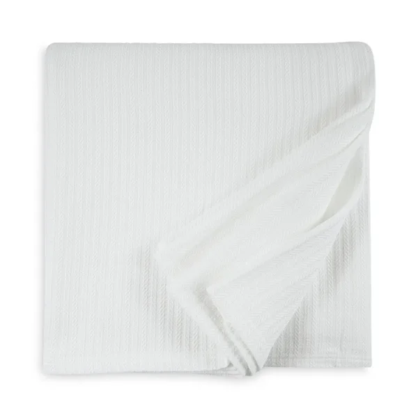 Sferra Grant Blanket - Full/Queen - White
