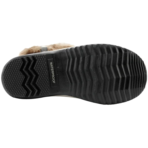 Sorel Women's Joan of Arctic Fur Boots - Black/Stone, 7.5