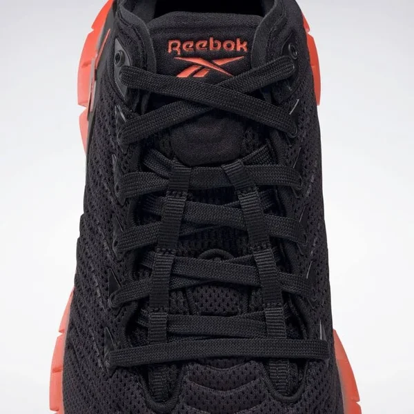 Reebok Zig Kinetica Shoes Mens Sneakers 15 Black, Sunbaked Orange, Vivid Orange
