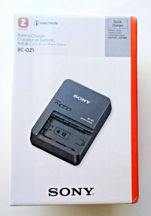 Sony BC QZ1 Battery charger, power adapter