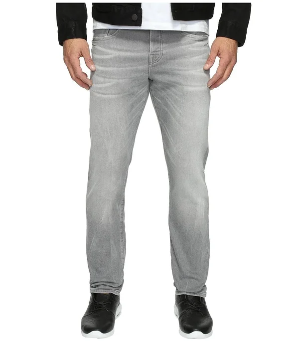 Scotch & Soda - Ralston Sand and Stone Grey Regular Slim Fit Jeans - Denim, Grey, 33/32 - Grey/Grey