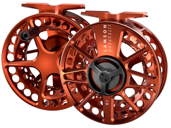 Lamson Litespeed G5 Fly Reel, Cinder, 5+