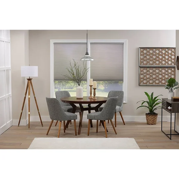 Eco Home Light Filtering 40x22 x 48x22 Cordless Cellular Shade in Grey