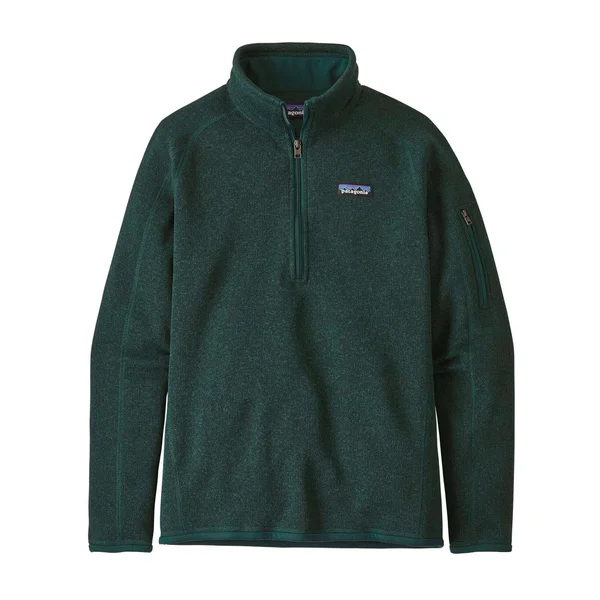 Patagonia Better Sweater 1/4 Zip Women's - Piki Green - Medium