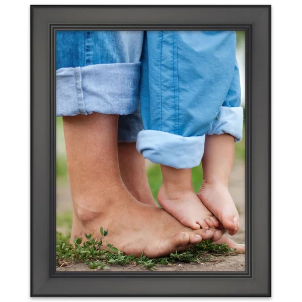 CustomPictureFrames 39x13 Modern Black Wood Picture Frame - with Acrylic Front and Foam Board Backing