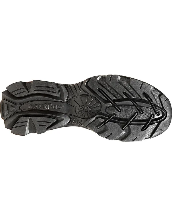 Nautilus Men's Black ESD Slip-On Work Shoes - Steel Toe