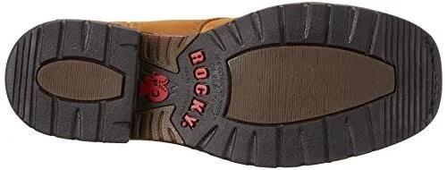 Rocky Men's 11 Western Saddle Original Ride Steel Toe Rkyw041 - Size: 7, Brown