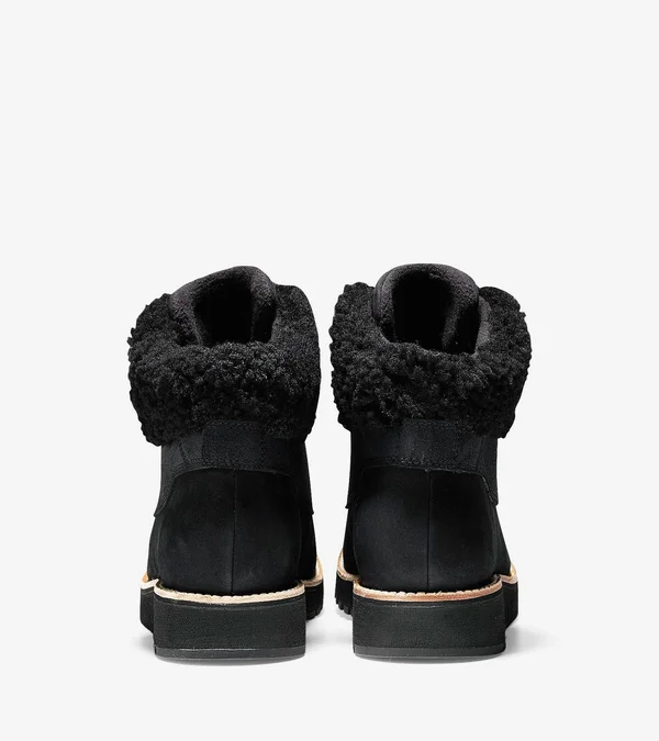 Cole Haan Zerogrand Explorer Hiker Women's Boots Black Leather : 8 B