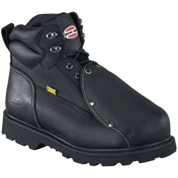 Iron Age Men's Ground Breaker Work Boots - Black