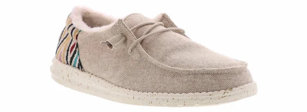 Hey Dude Women's Shoes - Wendy Funk - Wool/Beige