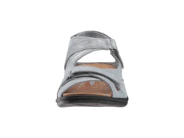 Drew Women's Lagoon Hook and Loop Sandal, Denim Dusty Leather