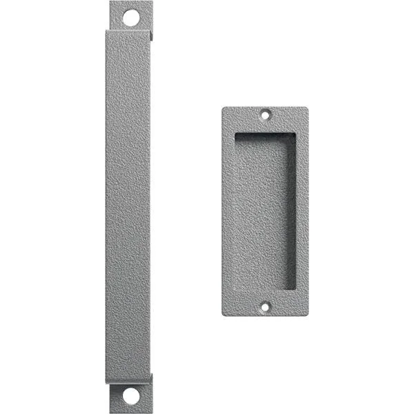 11x22 Pull Handle & 6x22 Flush Pull for 1 3/4x22 Doors - PC Chrome